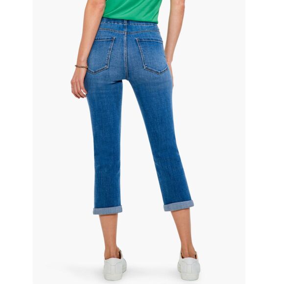 Liverpool Women's Size 4/27 Blue Denim Meet Chloe Pull On Jeans NWT - Picture 2 of 14